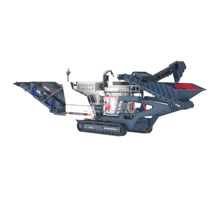 Crawler driven Mobile cone crusher