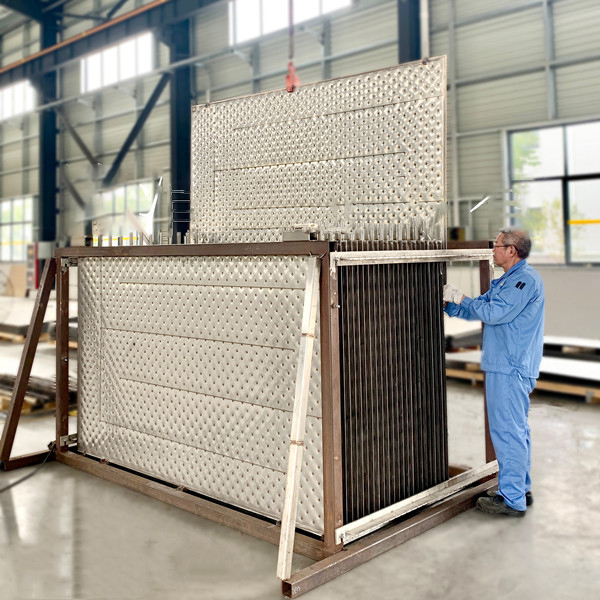 Fiber Laser Welded Pillow Plate Heat Exchanger