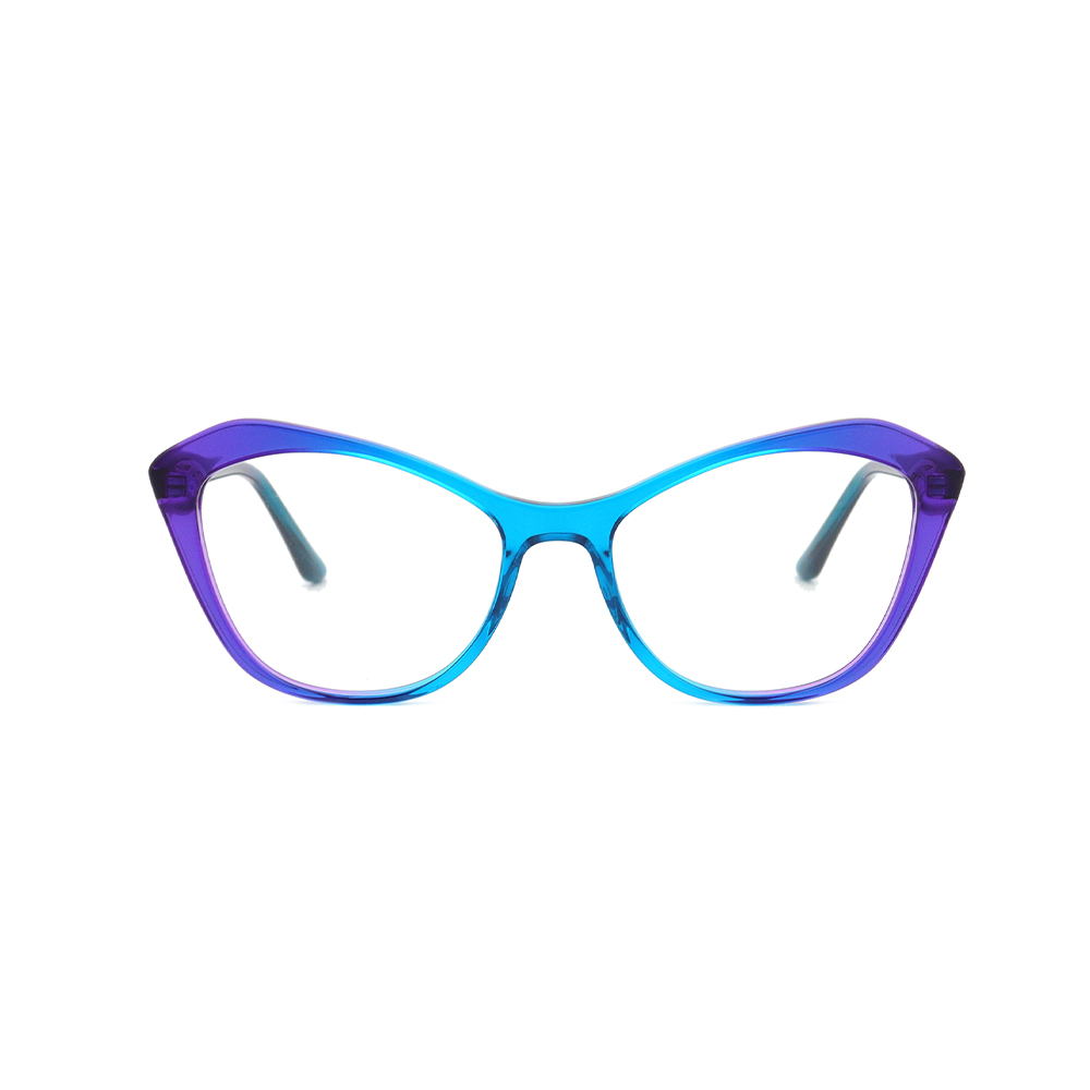 Women Vintage Butterfly Acetate Anti Blue Light Eyeglasses