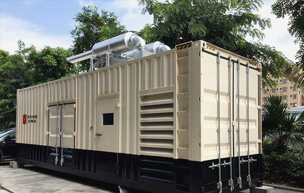 Biogas/Biomass Engine Exhaust DOC+SCR treatment