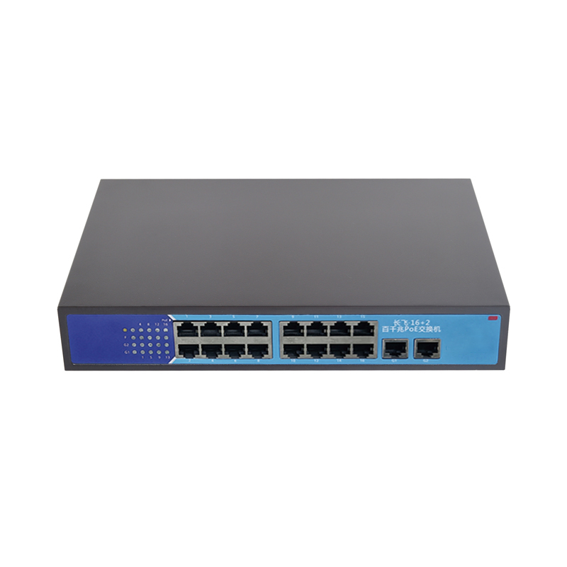 16+2 Hundred PoE Switch