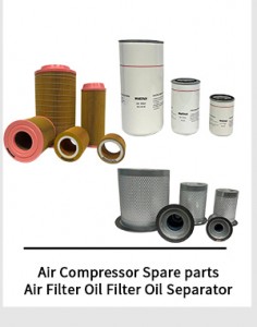 Import Filter Paper Custom Air Filter Elements for Screw Air Compressor