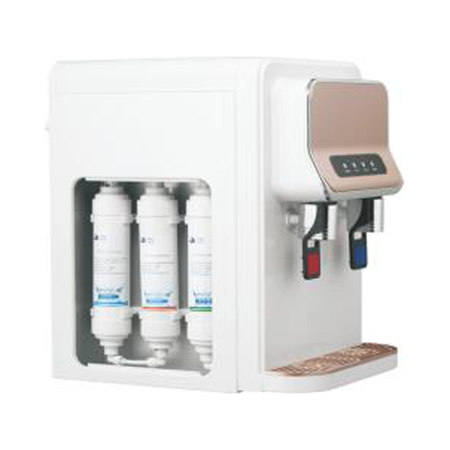 SMALL COUNTERTOP RO/UF SYSTERM HOT COLD WATER COMPRESSOR COOLING WATER FILTER DISPENSER GHY-YLR-TB-106T