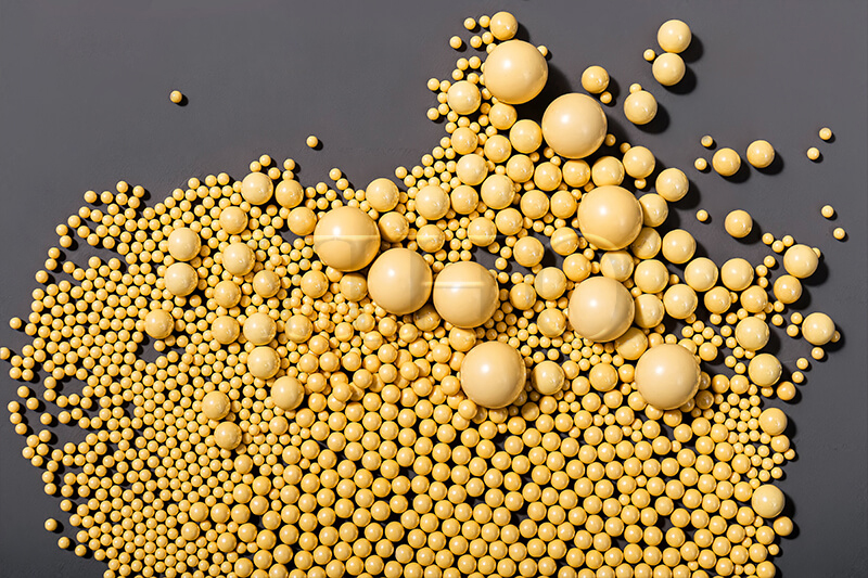 Ceria Zirconia Gridning Ball
