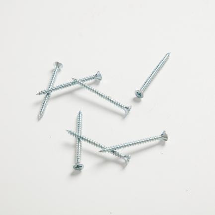 C1022A white zinc Pozi head Chipboard Screw