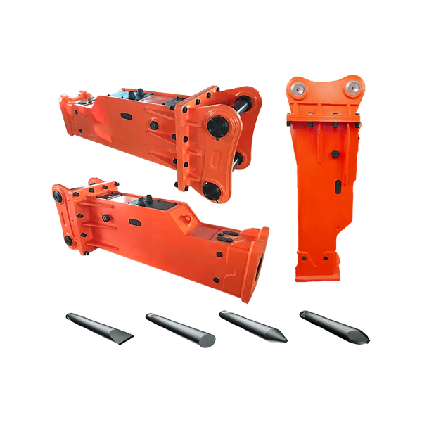 Box Silenced Hydraulic Rock Breaker for excavator for sale