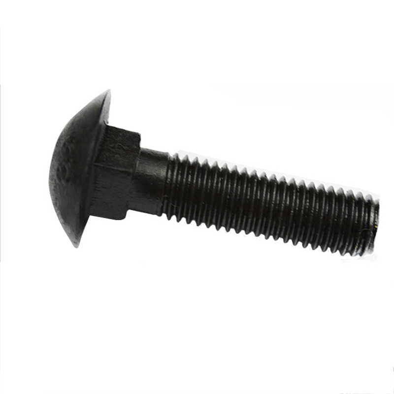 DIN603 Round Head Square Neck Carriage Bolt Carbon Steel Grade 8.8 Black