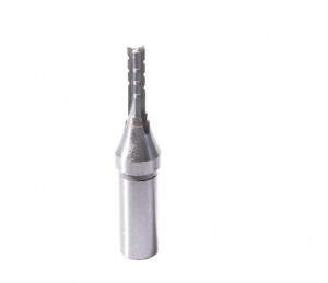 TCT Straight 3 Flutes Slotting Bits with Teeth CNC End Mill Bit