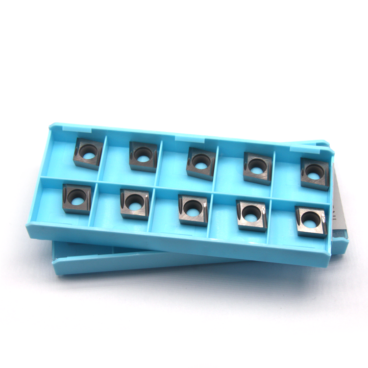 CCGT09T302FL-1U PV4312 Carbide PVD Coated Inserts Hard Material Machining Finishing