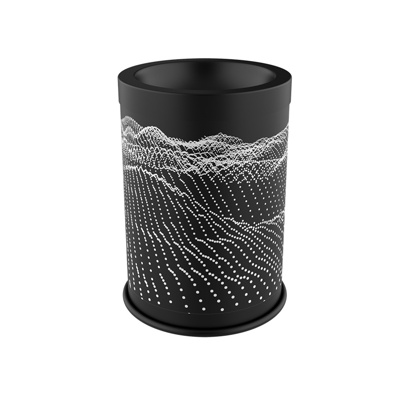 Metal Wax Melt Warmer Candle Wax Warmer for Scented Wax Melter Electric Wax Burner Wax Melts Wax Cubes Black Candle Lamp for Home Office Decor(mountain)