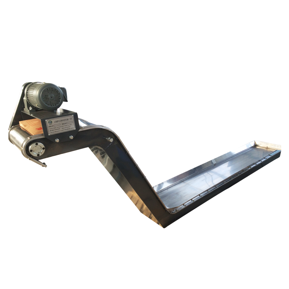 Magnetic chip conveyor for machine tool