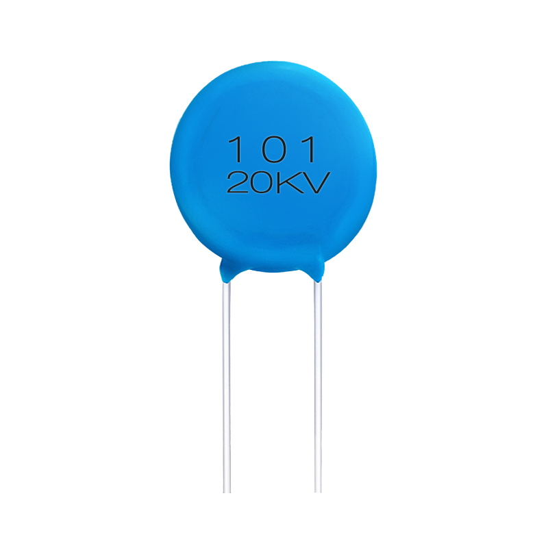 High Voltage Ceramic Disc Capacitors 20KV Blue