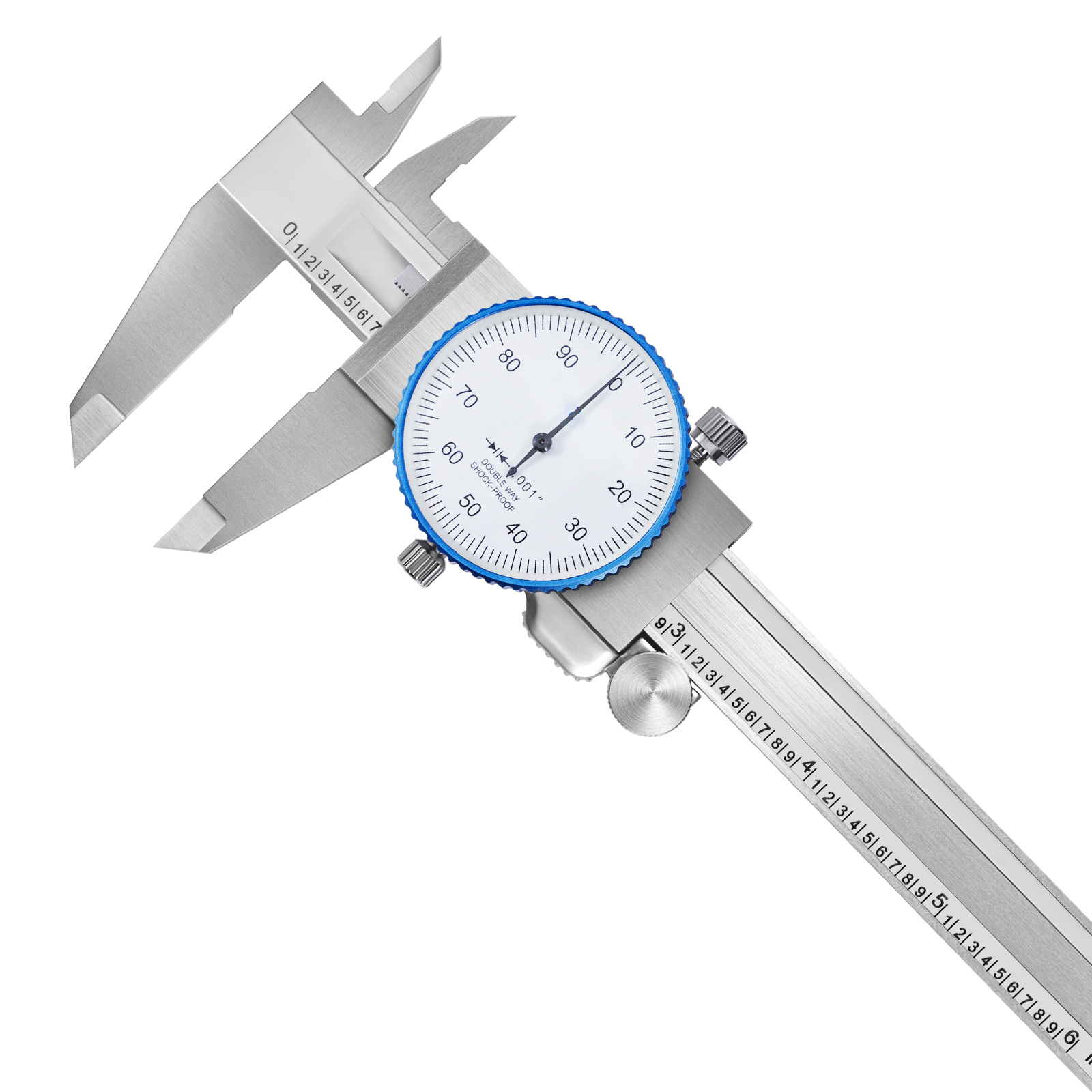 1331-2115-A Double Shock-Proof Dial Caliper Pro Monoblock High Precision with 0-150mm Range, Accuracy of ±0.015mm