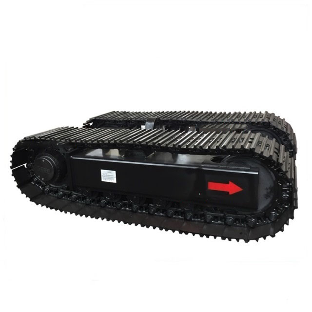 drilling rig undercarriage steel track chassis for 15-60 tons excavator drilling rig mobile crusher machinery
