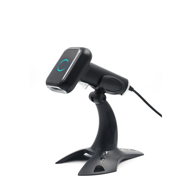 Handheld Android Wired Barcode Scanner Label Gun For Sticker/Label/Tag