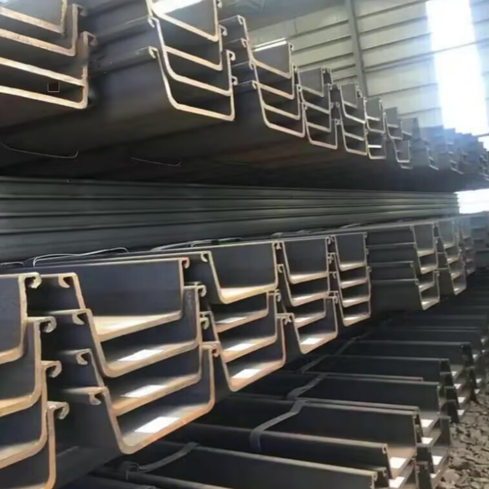 Hot Price Discount High Quality Construction Available S275 S355 S390 Steel Sheet Pile Hot Rolled U Steel Sheet Pile