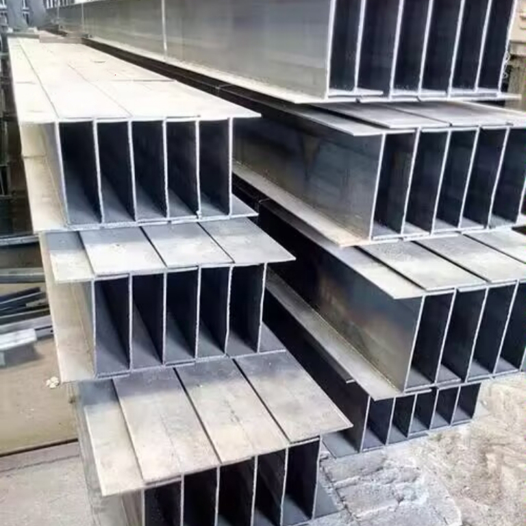 Steel h-beams manufacturer ASTM A572 Grade 50 150×150 Standard Viga H Beam I Beamcarbon vigas de acero Channel Steel Sizes