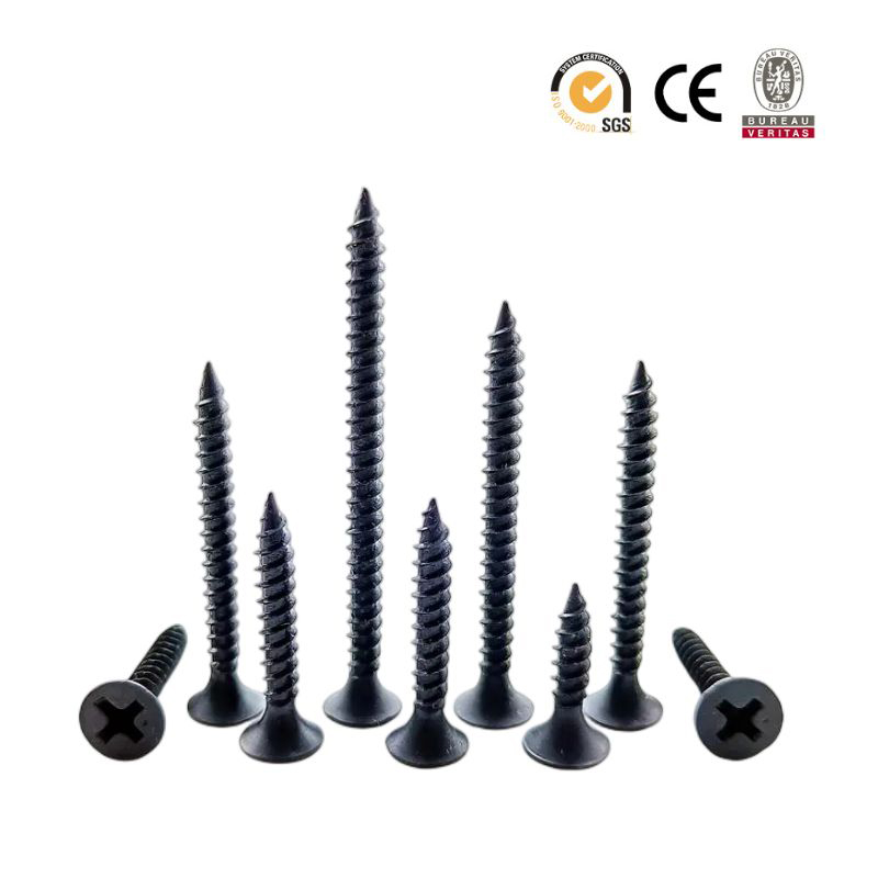 Black Phosphated Bugle Head Drywall Screw Tornillo