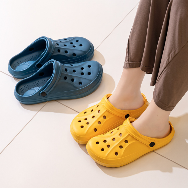 Hot Sale Men And Women Comfortable Platform Summer Beach Hole Sandals