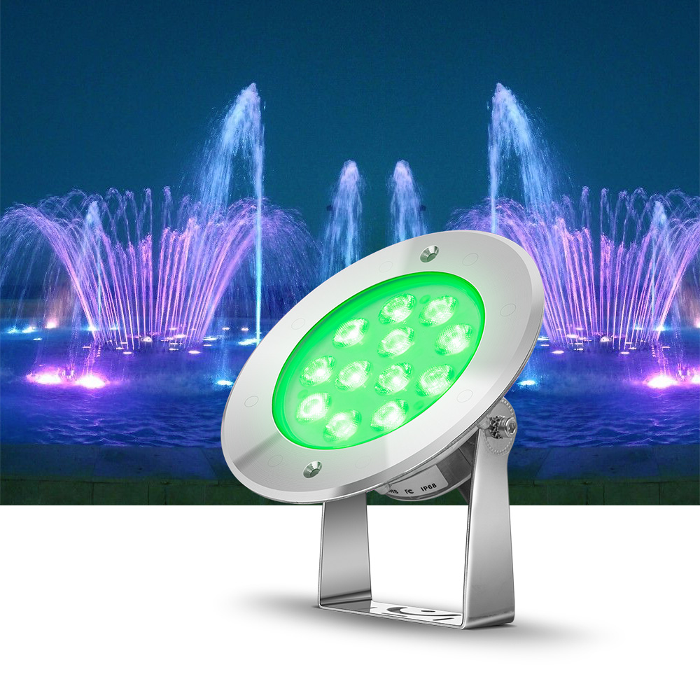 DC24V DMX512 Control Underwater Color Changing Led Lights