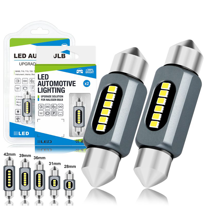 SMD 2016-1-Festoon Car LED Interior Bulb Car C5W LED Bulb Canbus Auto LED Reading Doom Lamp