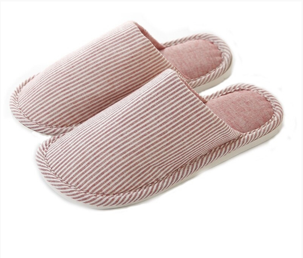 Women’s Cotton Floor Linen Flat Non-slip Slipper