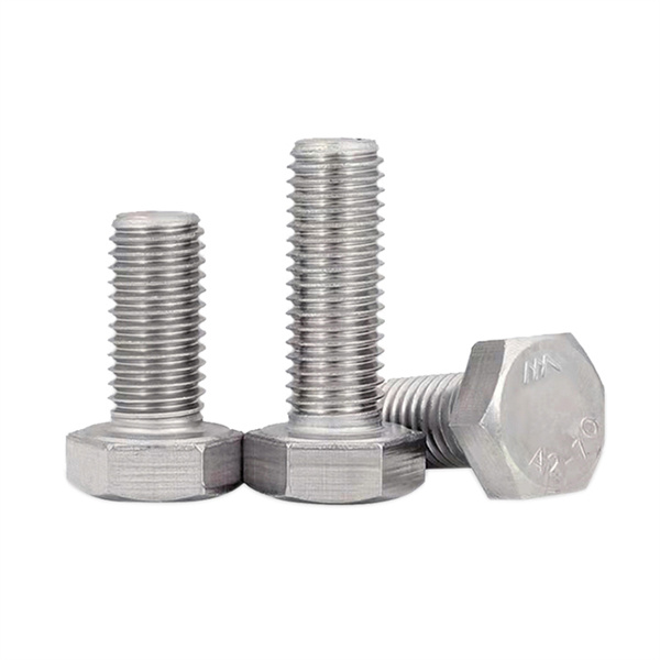 201/304/316/2205/2507/310S Stainless Steel Hexagon Head Bolt
