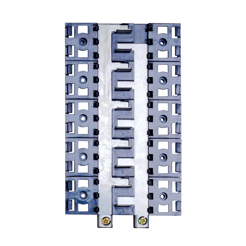 Two phase Plug in model busbar pan assembly 200A, ETB05 Double phase Plug in Pan assembly