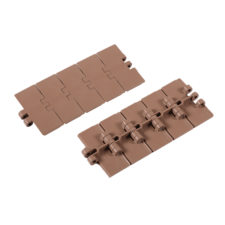 820 Single Hinge Plastic Slat Top Chain