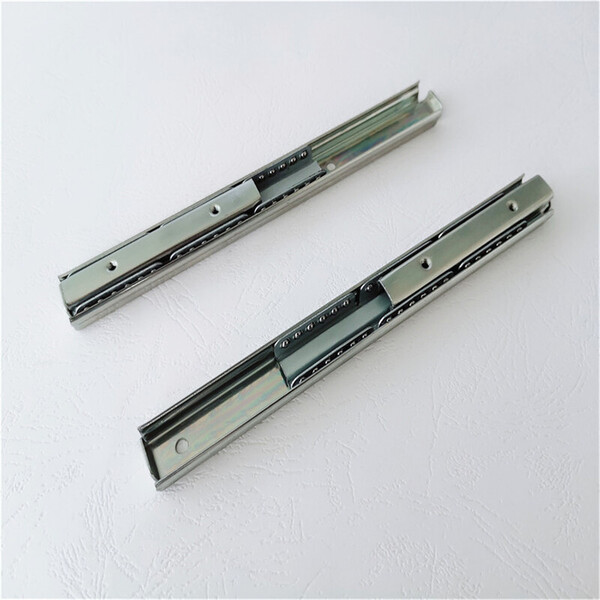 1701 Metal Drawer Slide Small Drawer Rails Ball Bearing Slide Track Rail