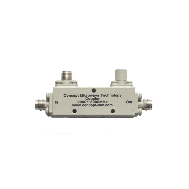 RF Passive Wideband Coaxial 6dB Directional Coupler