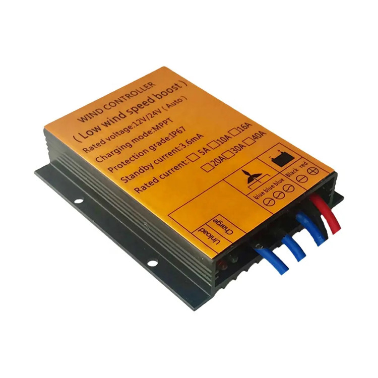 30A 100-1000W Low Wind Speed 12v24v48v Auto MPPT Wind Turbine Charge Controller