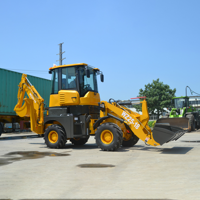 WZ25-18 small backhoe wheel loader tractor loader with XINCHAI 498 engine