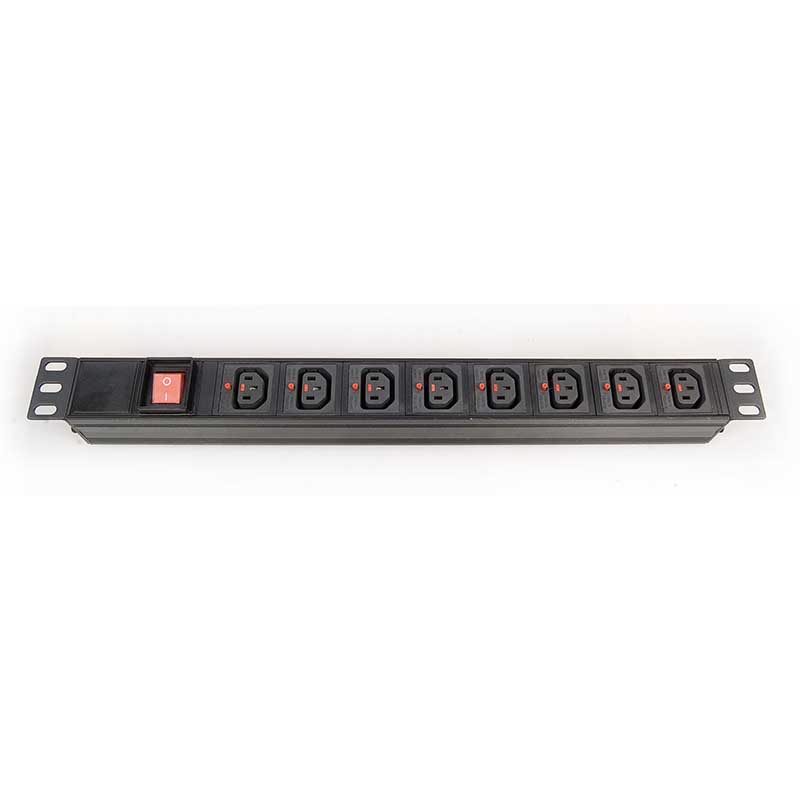 19”Lockable IEC C13 C19 rack power distribution unit