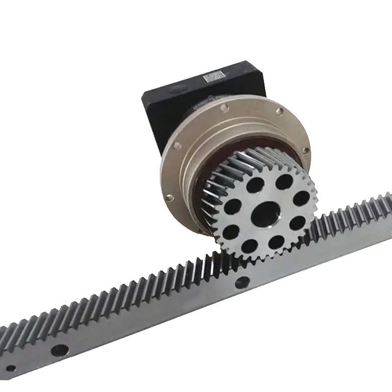 Helical Rack And Pinion Gear For Automated Robotic Arms