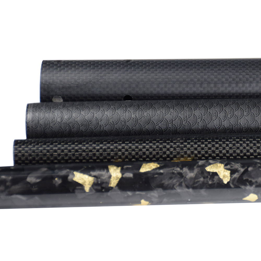2 meters length carbon fiber tubes twill weave carbon fiber tube