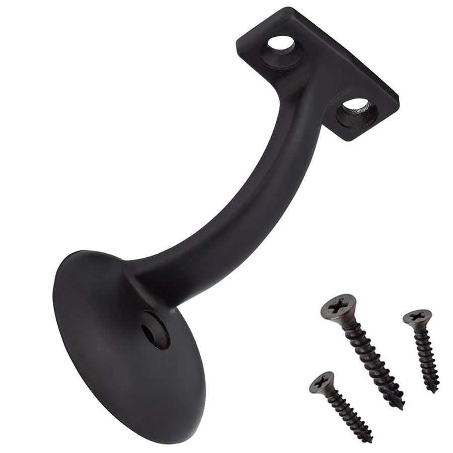 Wrought Iron Wall-Rail Brackets