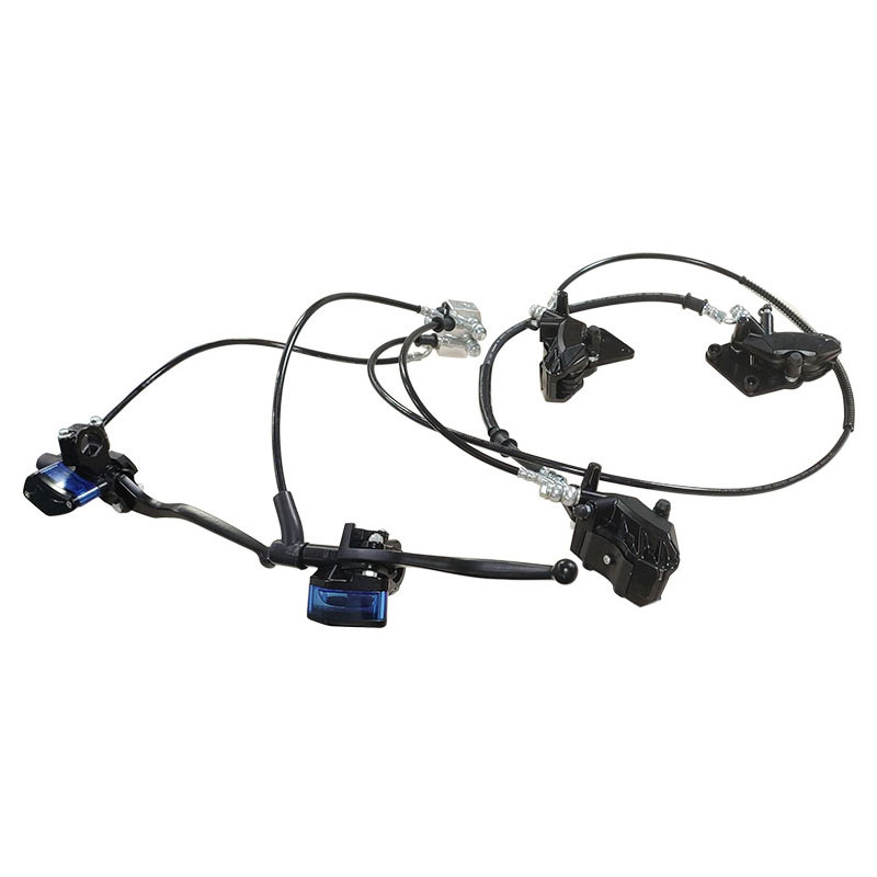 Brake Master Cylinder With Brake Calipers CBS Brake System Assembly For Motorcycle / Scooter