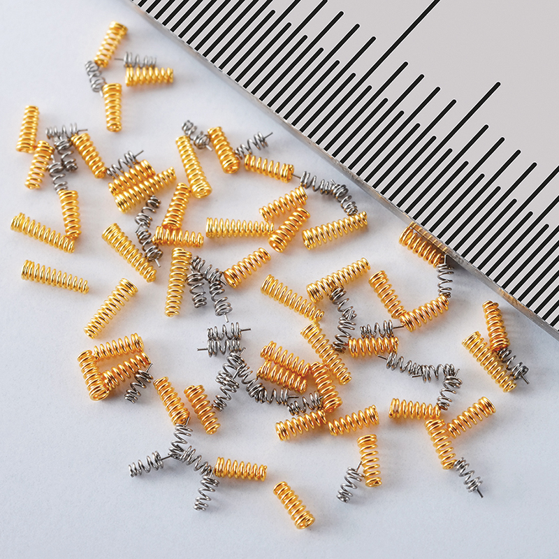 Custom precision compression springs with secondary machining